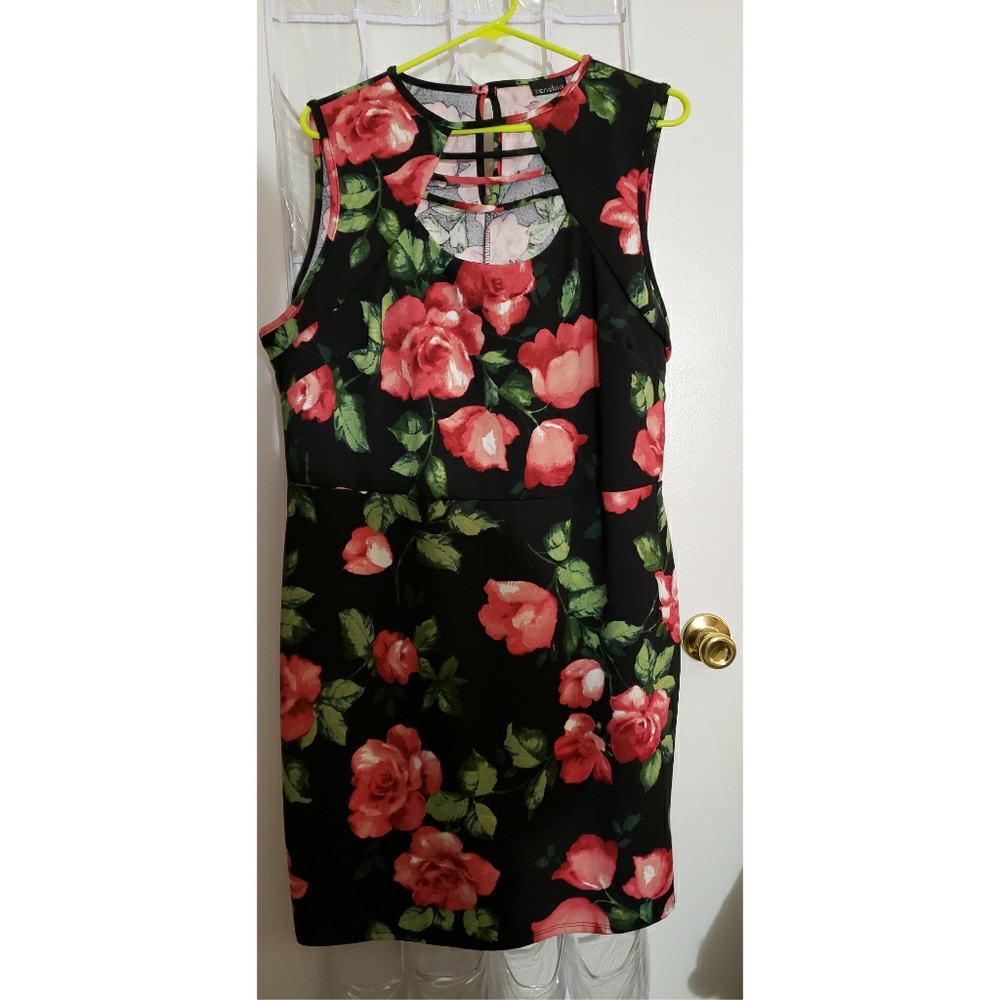 Flower Print Dress